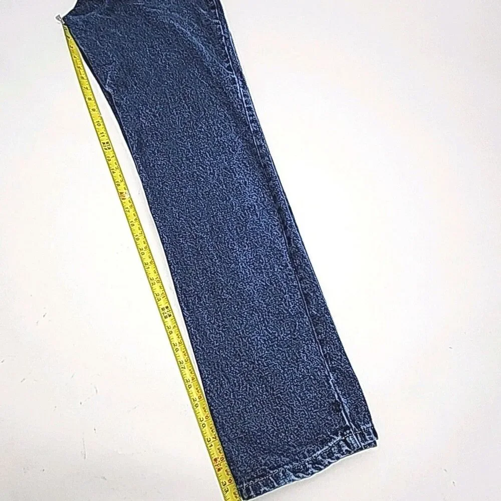 Red Head Jeans Men Sz 33 x 34 Dark Wash Denim Blue 100% Cotton Straight Pants